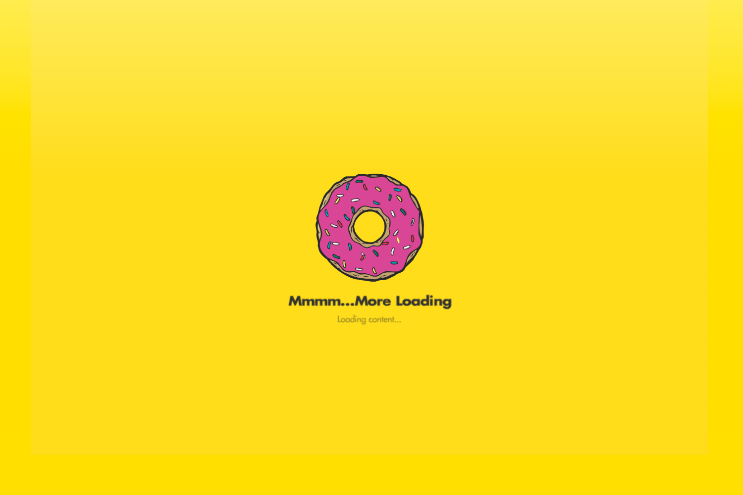 Simpsons World loading