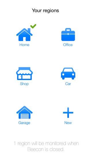 beecon free app automating home ibeacons