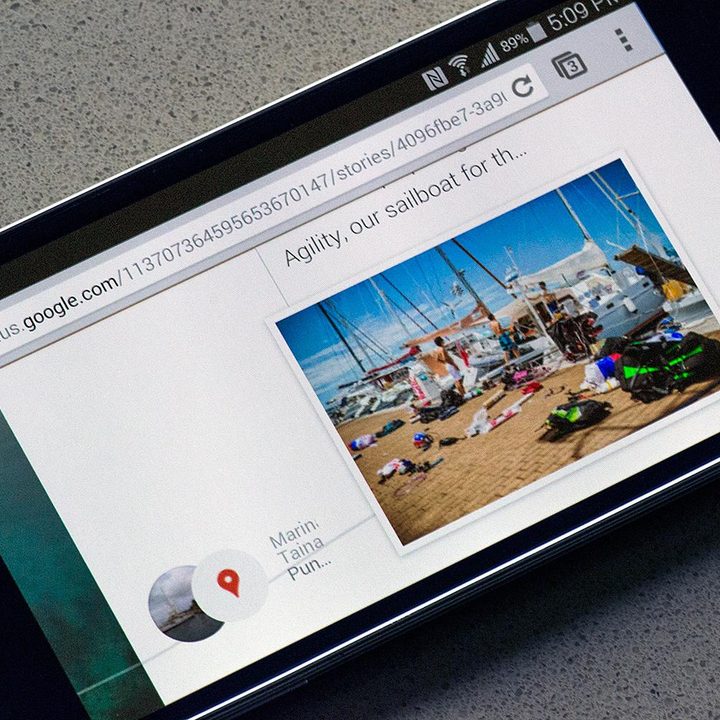 Google Plus Stories