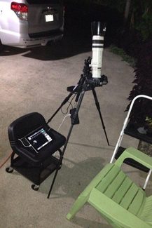 For the October 8, 2014 Blood Moon eclipse, Mead used a Canon EOS 5D Mark III, 100-400mm with 2X converter, and a Cam Ranger connected to an iPad. (Credit: Scott Mead Photography)