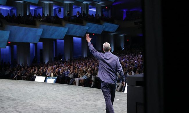 tim cook apple watch pay comments stage