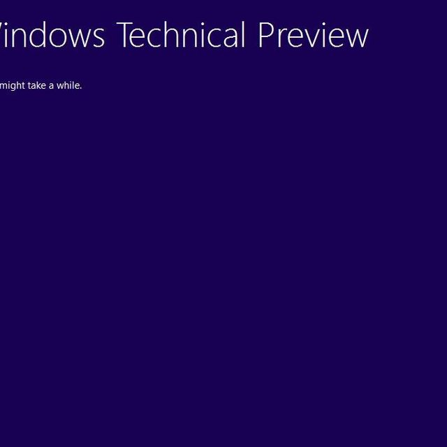 Windows 10 Preview Installation
