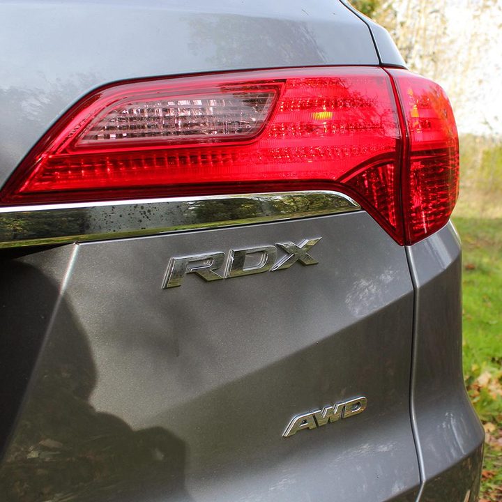 2015 Acura RDX first drive rear taillights