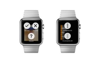 Apple Watch Menus