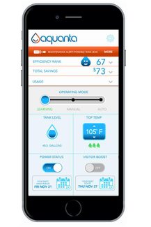 Aquanta Water Heater Control
