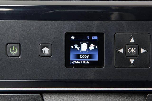 EPSON XP 520 LCD screen