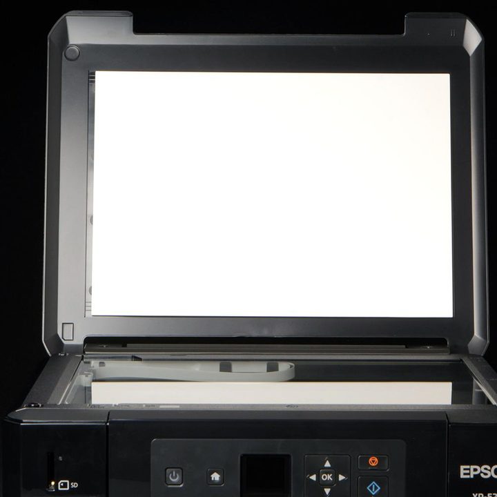 EPSON XP 520 scanner bed