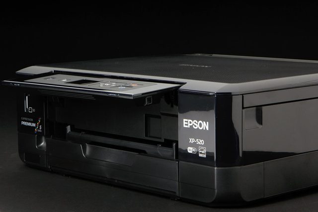 EPSON XP 520 side angle open