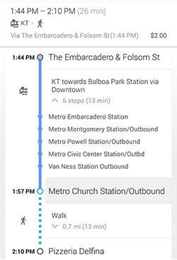 Google Maps app