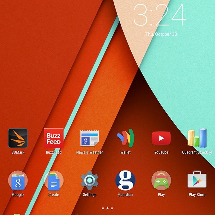 nexus 9 review google screenshot main