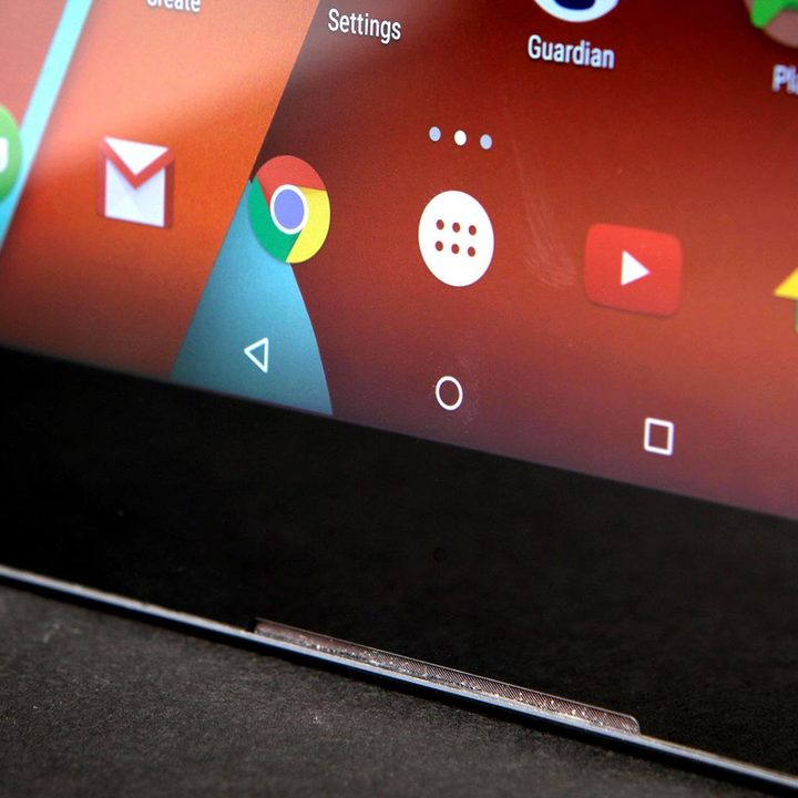 nexus 9 review google bottom screen front