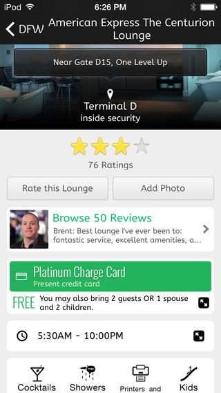 LoungeBuddy app