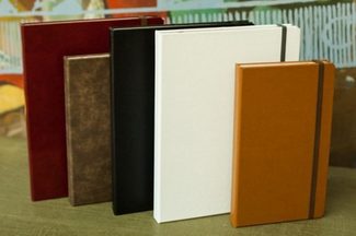 Portenzo Italian Bonded Leather Book Case