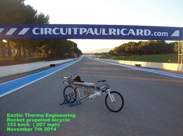 Exotic Thermo Engineering Rocket Bike