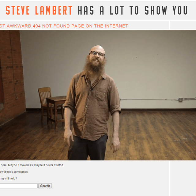 Steve Lambert 404