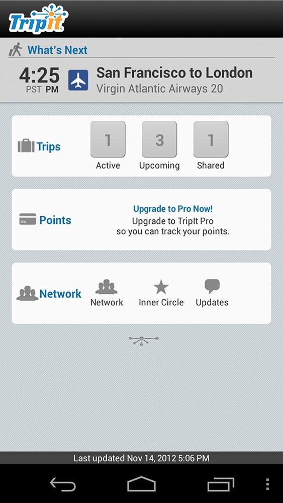 TripIt Travel Organizer app