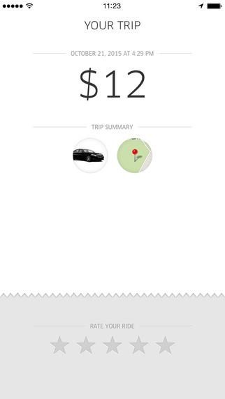 Uber app