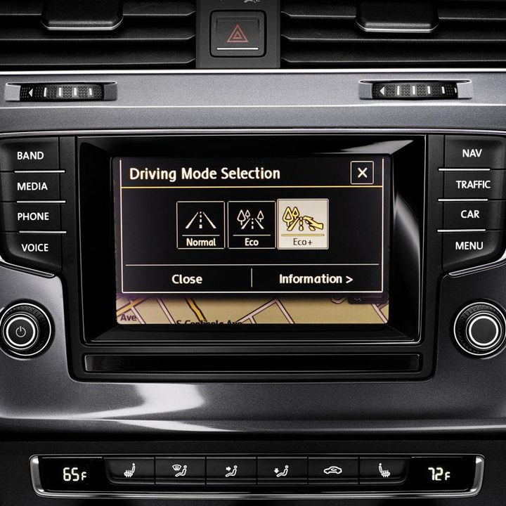 VW Car-Net Golf dash
