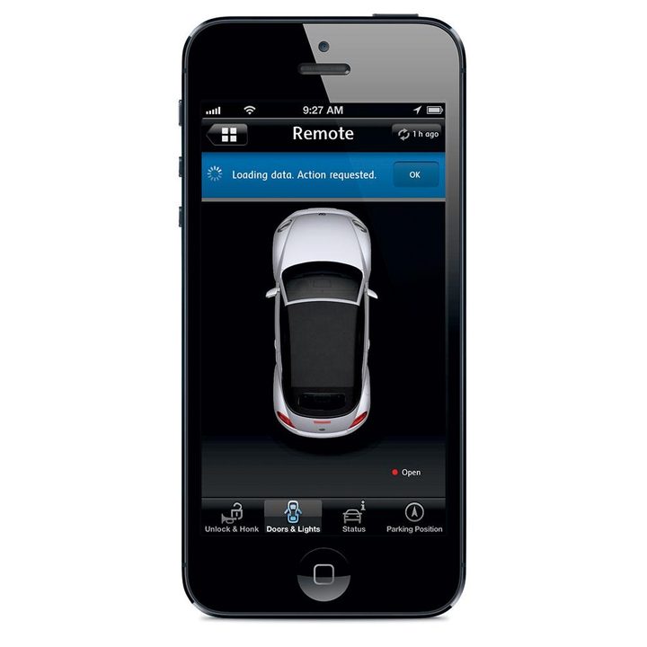 VW Car-Net app 2