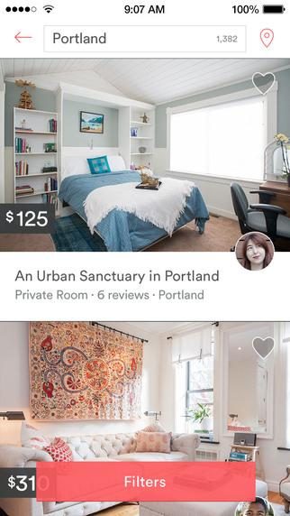 airbnb app