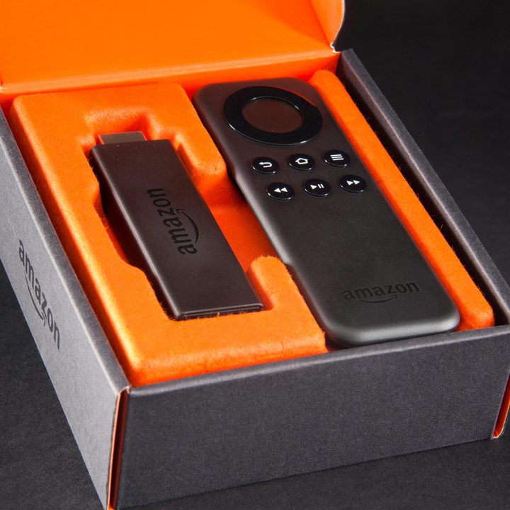 Amazon Fire TV Stick box open