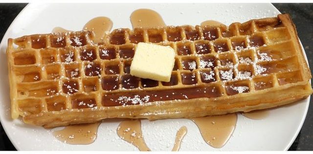 keyboard waffle iron