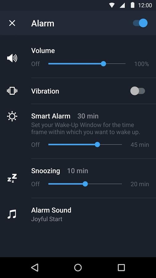 Sleep Better Runtastic app