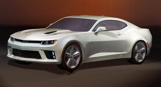 2016 Chevrolet Camaro rendering