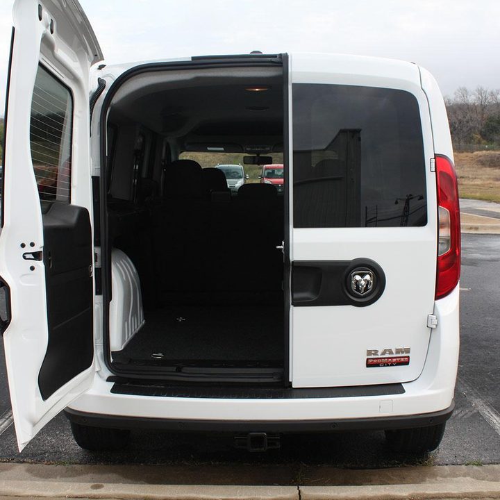 First Drive: 2015 Ram ProMaster City rear door open