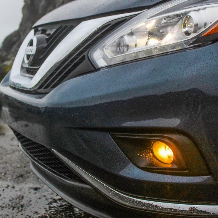 2015 Nissan Murano review fog light