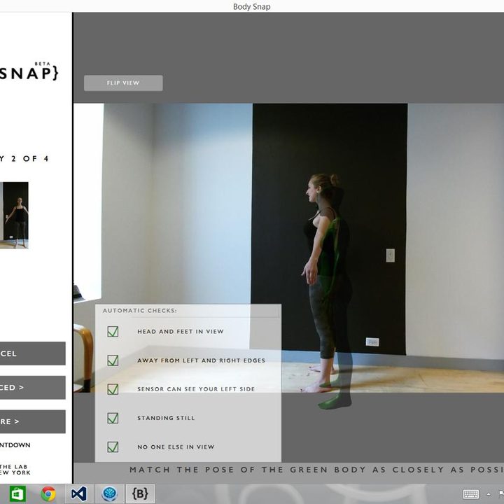 body labs wants create virtual doppleganger snap app screenshot 3