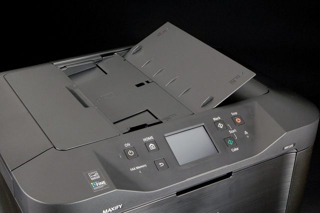 Canon Maxify printer top angle