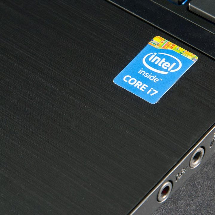 Digital Storm Triton laptop Intel logo