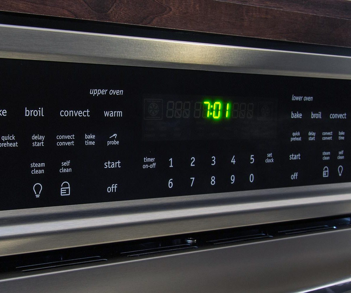 Frigidaire double oven FGET-3065PF control panel 1