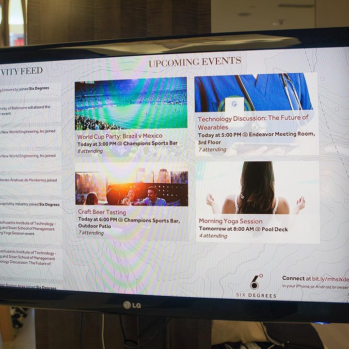 marriott six degrees is a social network for travellers 2