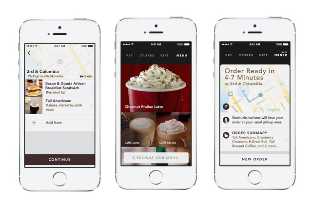Starbucks Mobile Order App