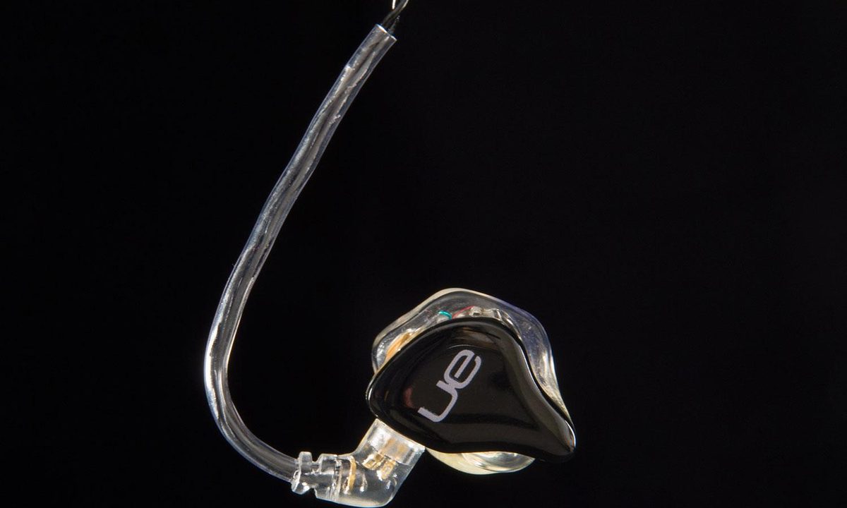 Ultimate Ears RM earbuds close up side 2