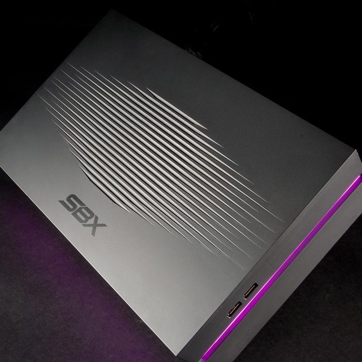 iBuyPower SBX review top angle