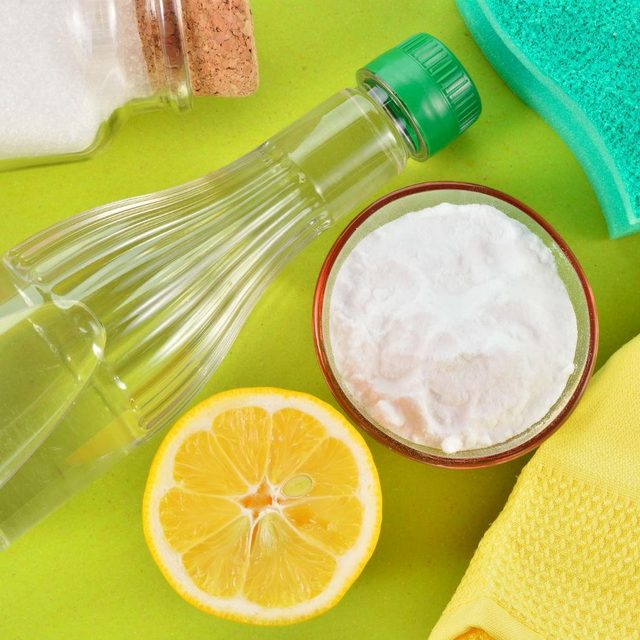 Lemon, Baking Soda, and Vinegar