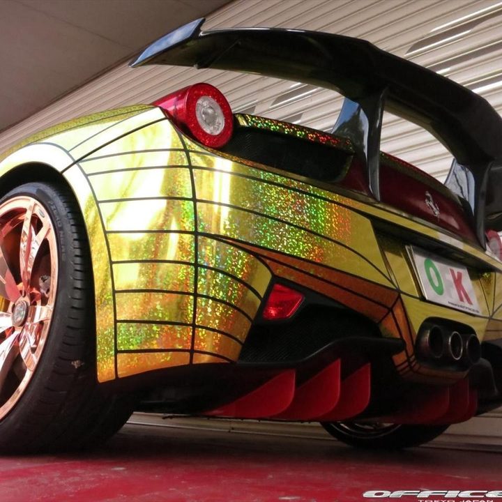 Office-K Ferrari 458 Golden Shark
