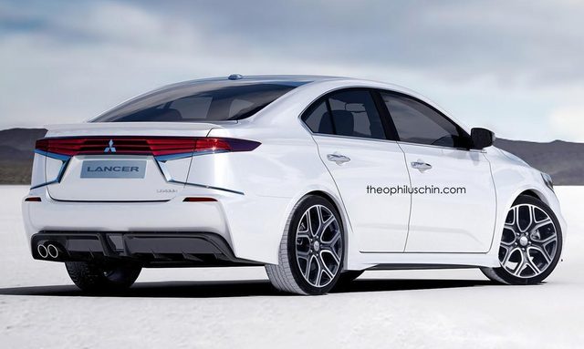 Mitsubishi Lancer rendering