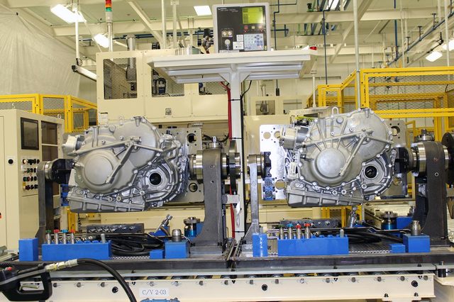 Honda's Continuously Variable Transmissions Undergo Leak Testing