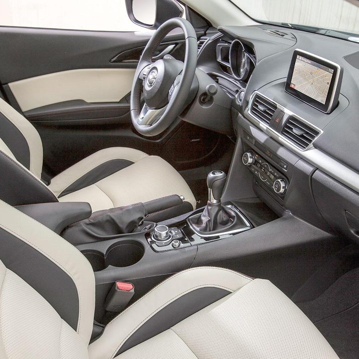 2015 mazda3 grand touring review interior 2
