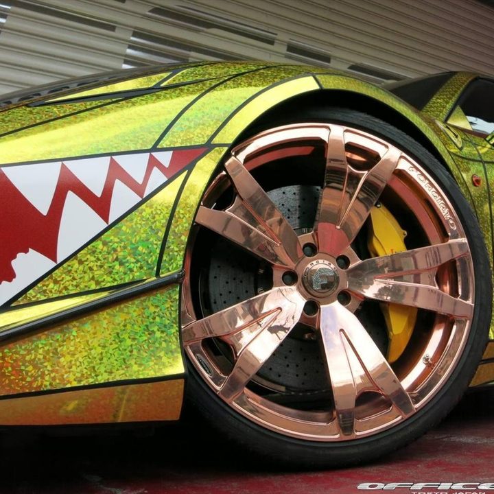Office-K Ferrari 458 Golden Shark