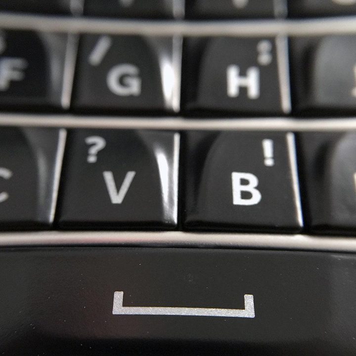 BlackBerry Classic keyboard