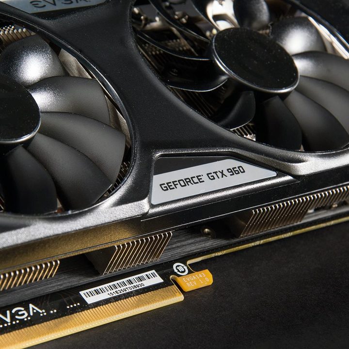 Nvidia GTX 960 video card fans 2