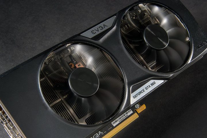 Nvidia GTX 960 video card fans