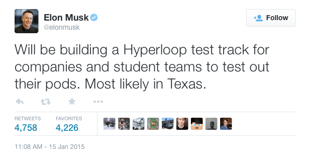 Elon Musk Hyperloop
