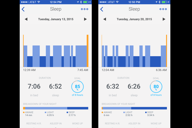 Withings Aura Health Mate app