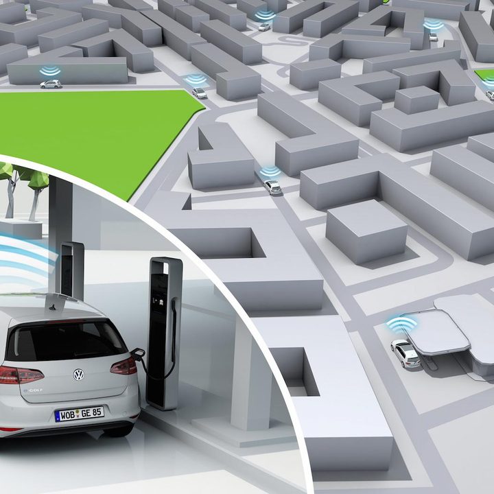 volkswagen mirrorlink infotainment at ces 2015 e golf intelligent charge 4482